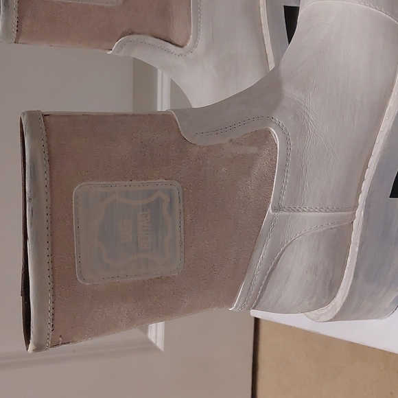 Mm6 leather woman ankle boots - Picture 3 of 6